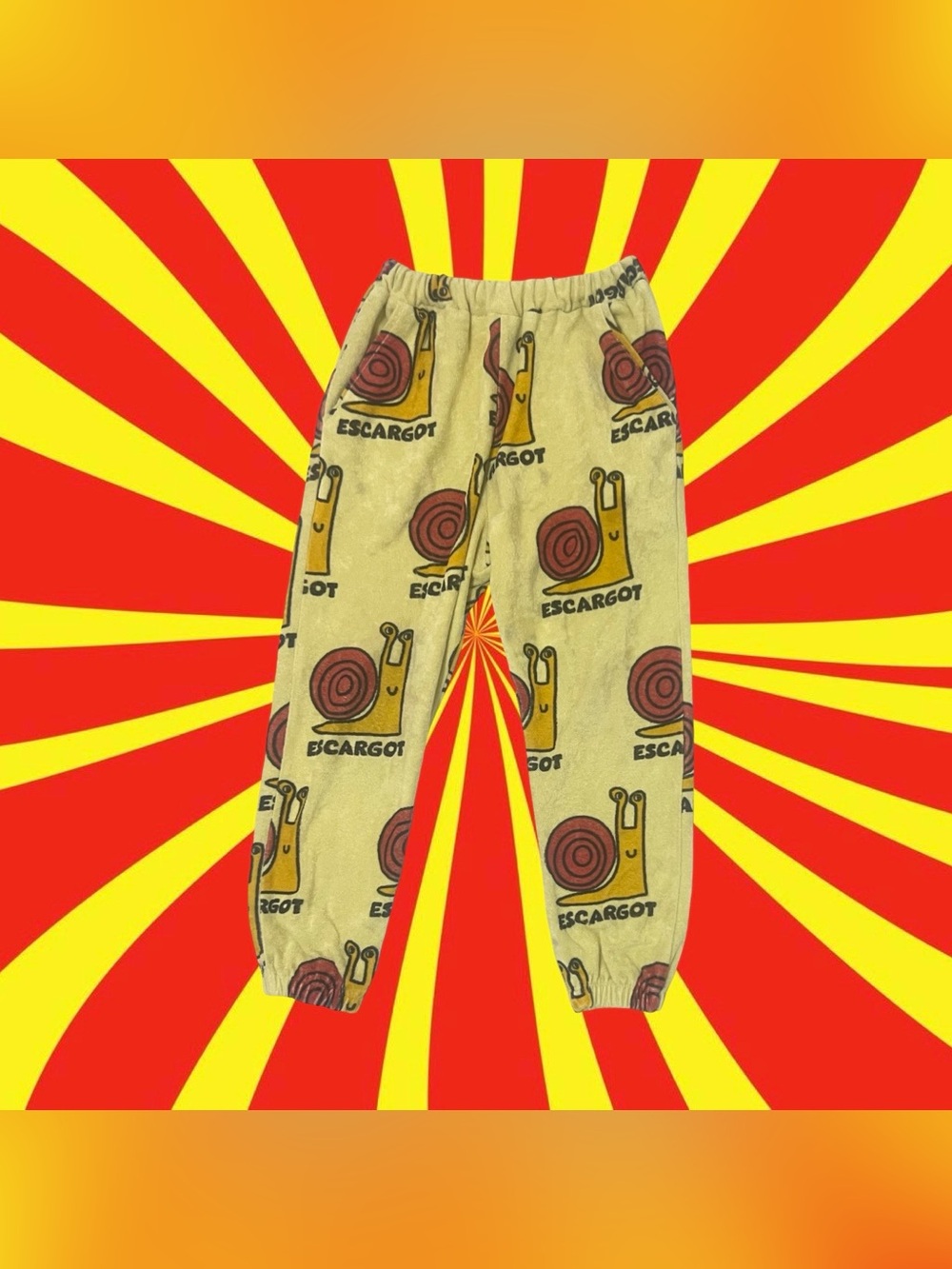 Hugo Loves Tiki Escargot Terry Sweats